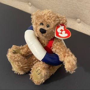 Ty “Allura” bear with swimsuit and life preserver